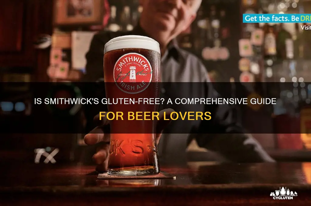 is smithwicks gluten free