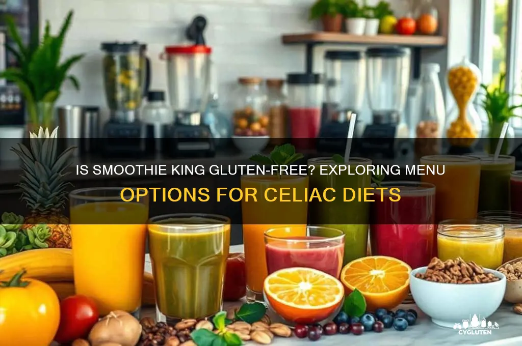 is smoothie king gluten free