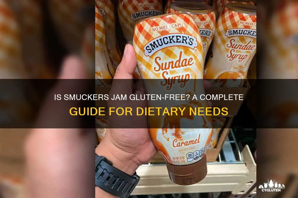 is smuckers jam gluten free