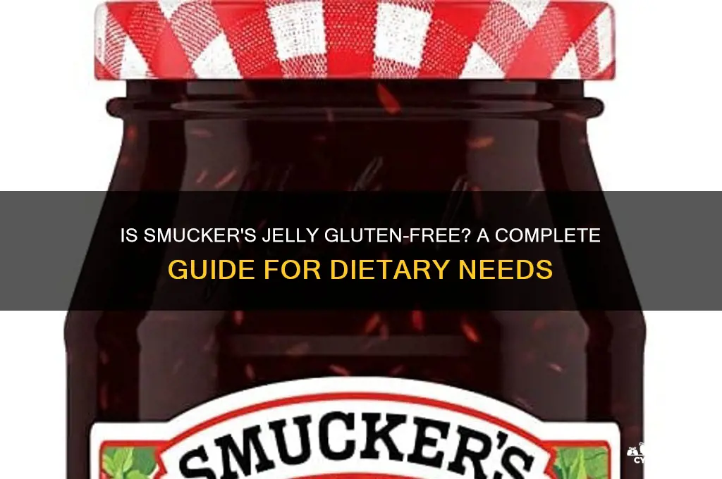 is smuckers jelly gluten free