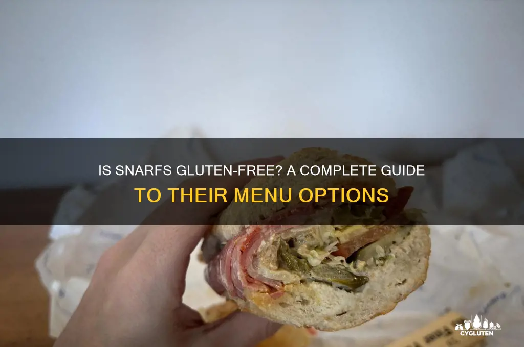 is snarfs gluten free
