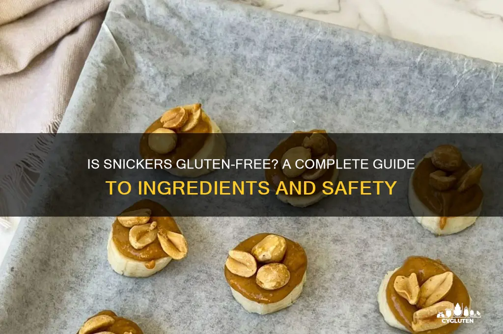 is snicker gluten free