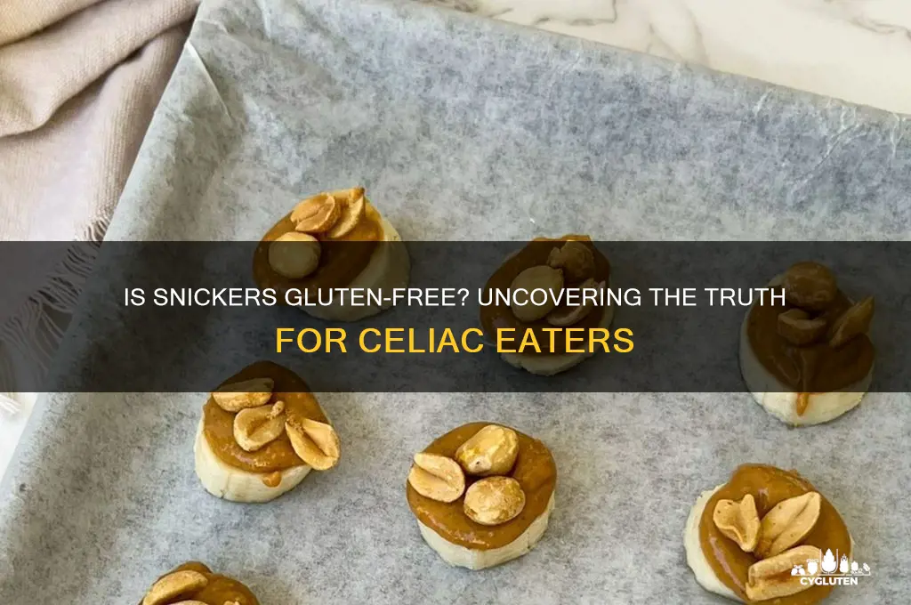 is snikers gluten free