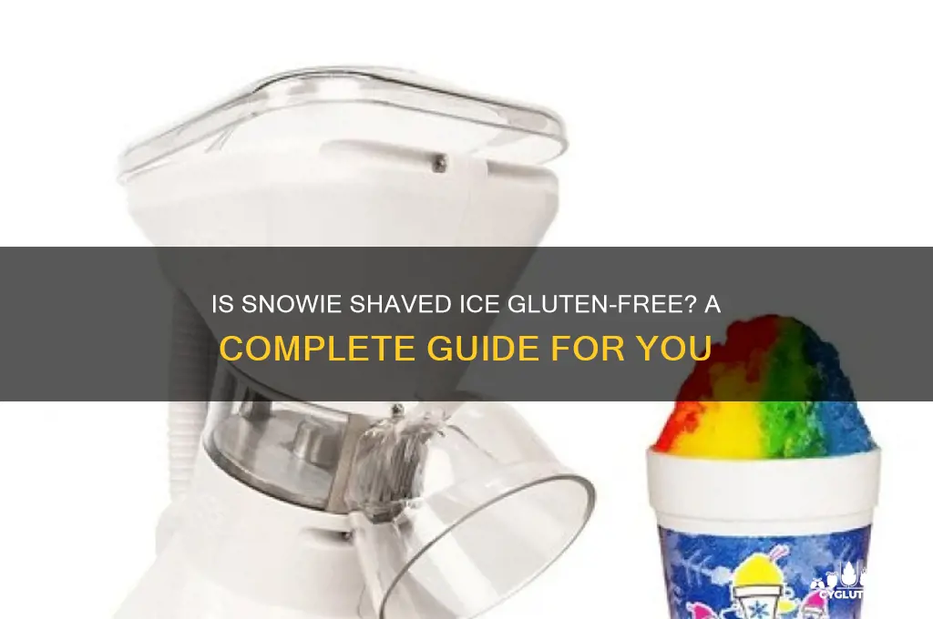 is snowie gluten free