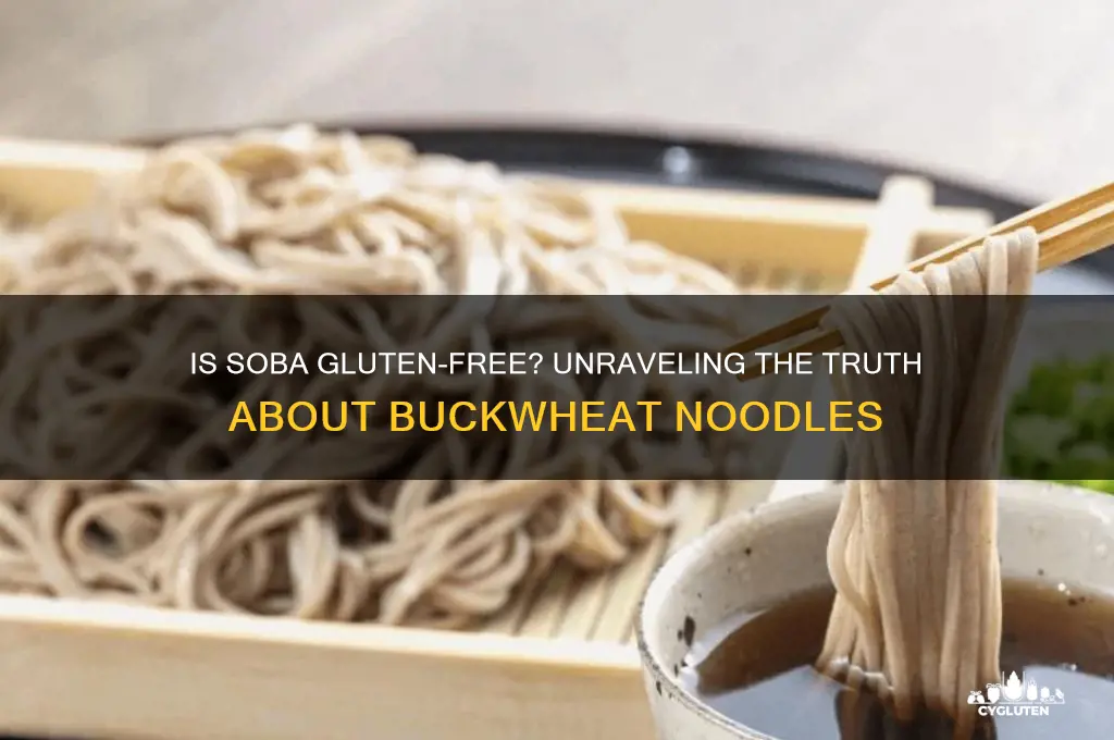 is soba gluten-free