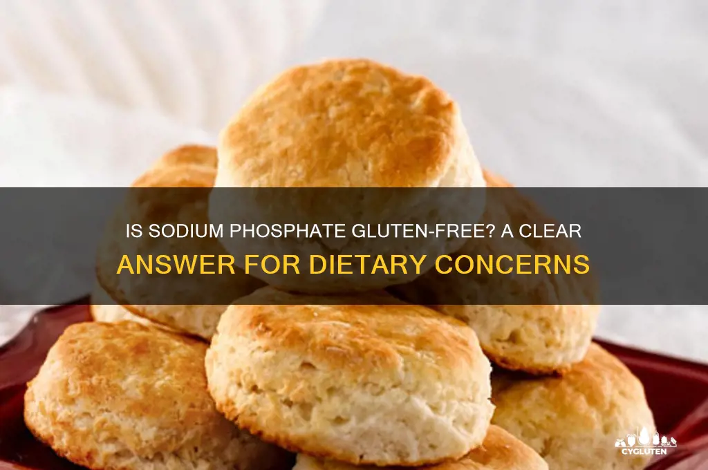 is sodium phosphate gluten free
