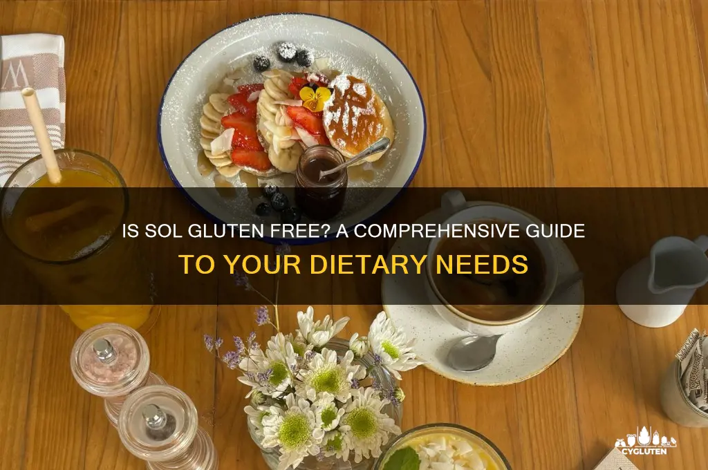 is sol gluten free