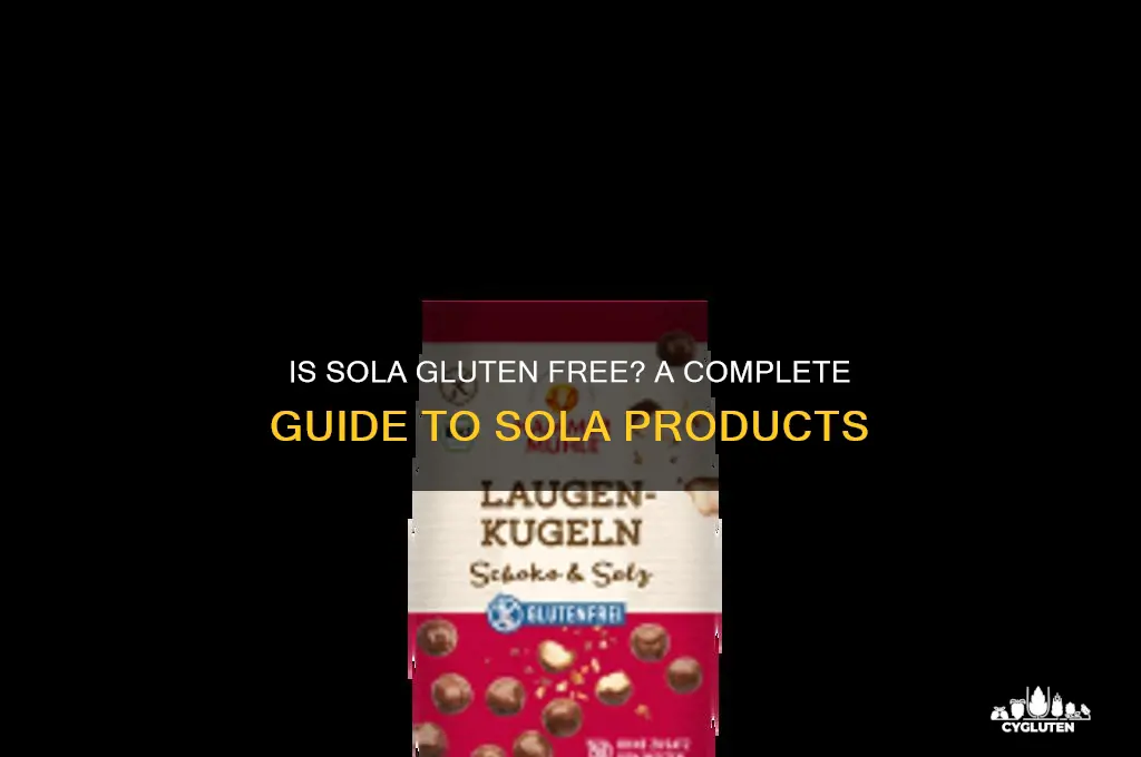is sola gluten free