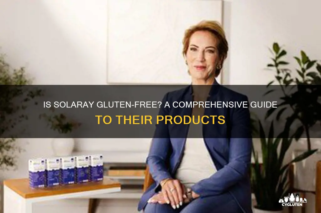 is solaray gluten free
