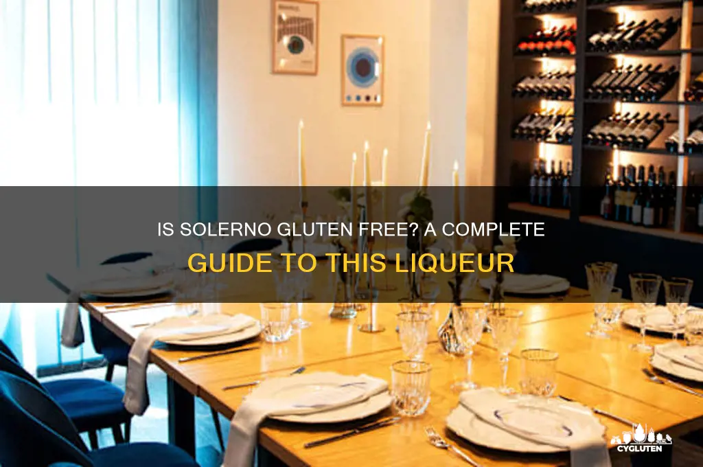 is solerno gluten free