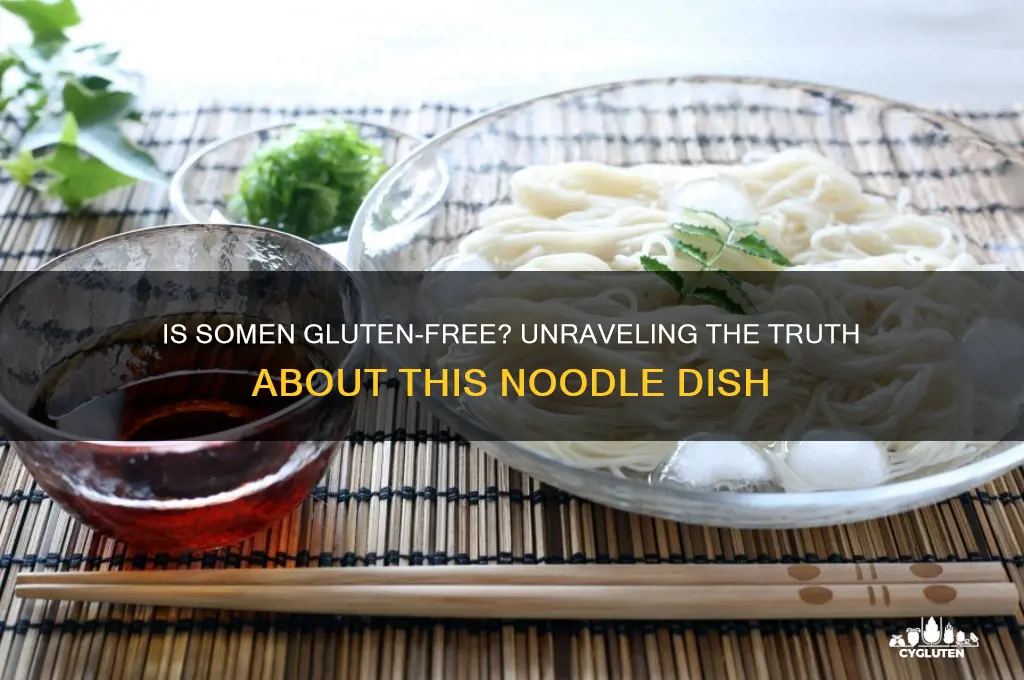 is somen gluten free