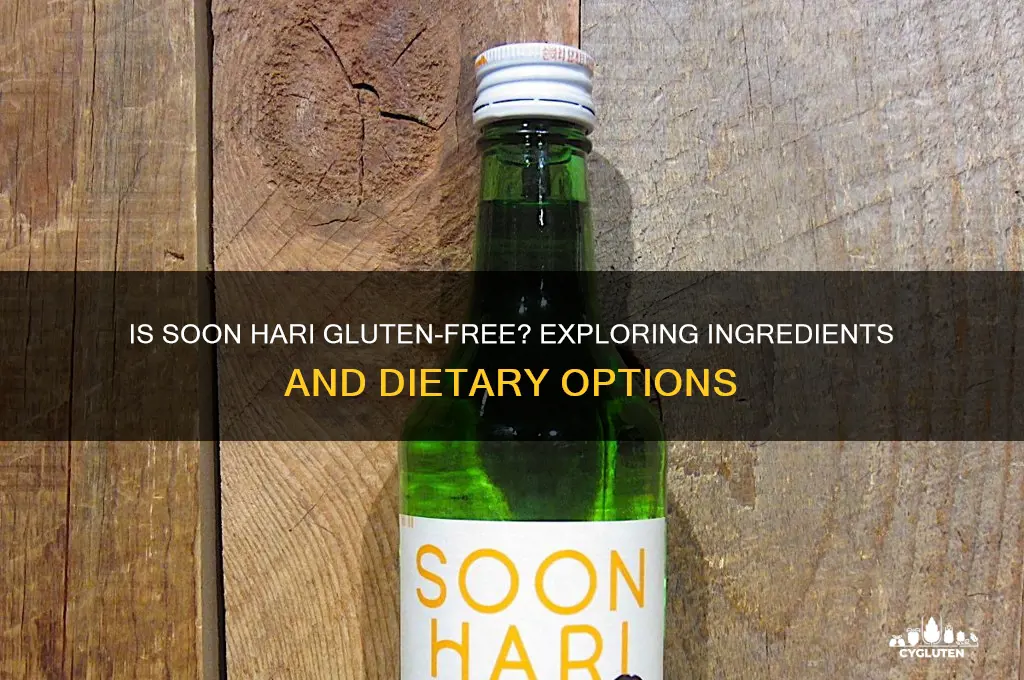 is soon hari gluten free
