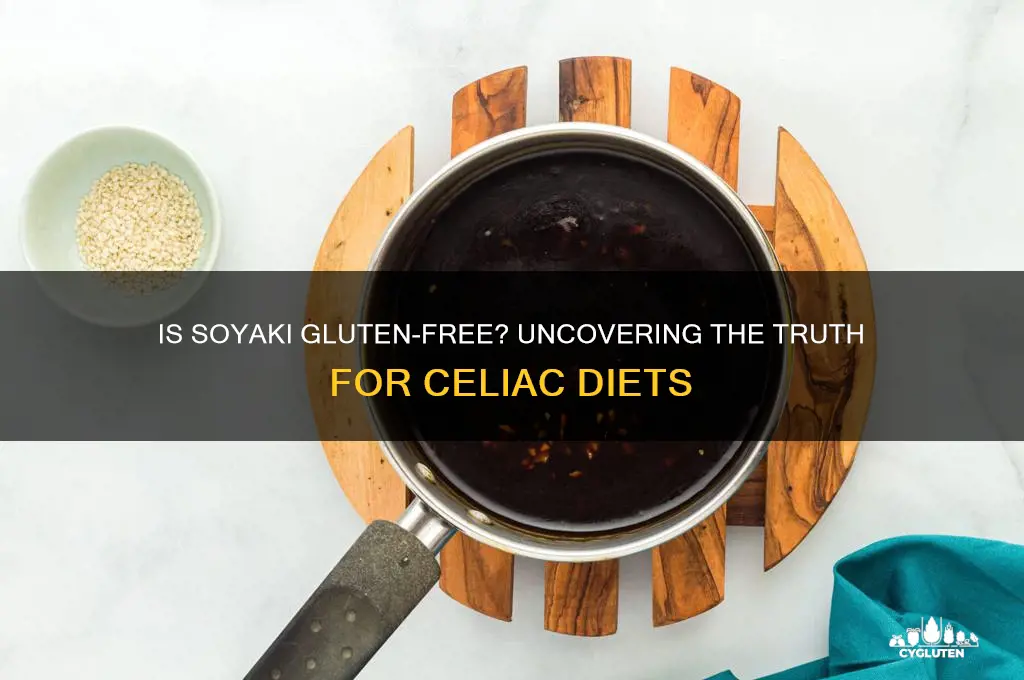 is soyaki gluten free