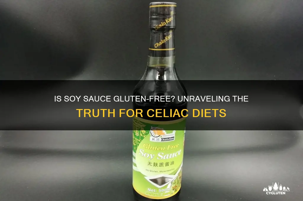 is soysauce gluten free
