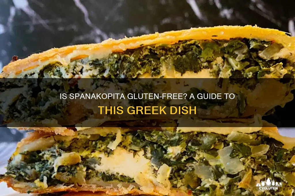 is spanakopita gluten free
