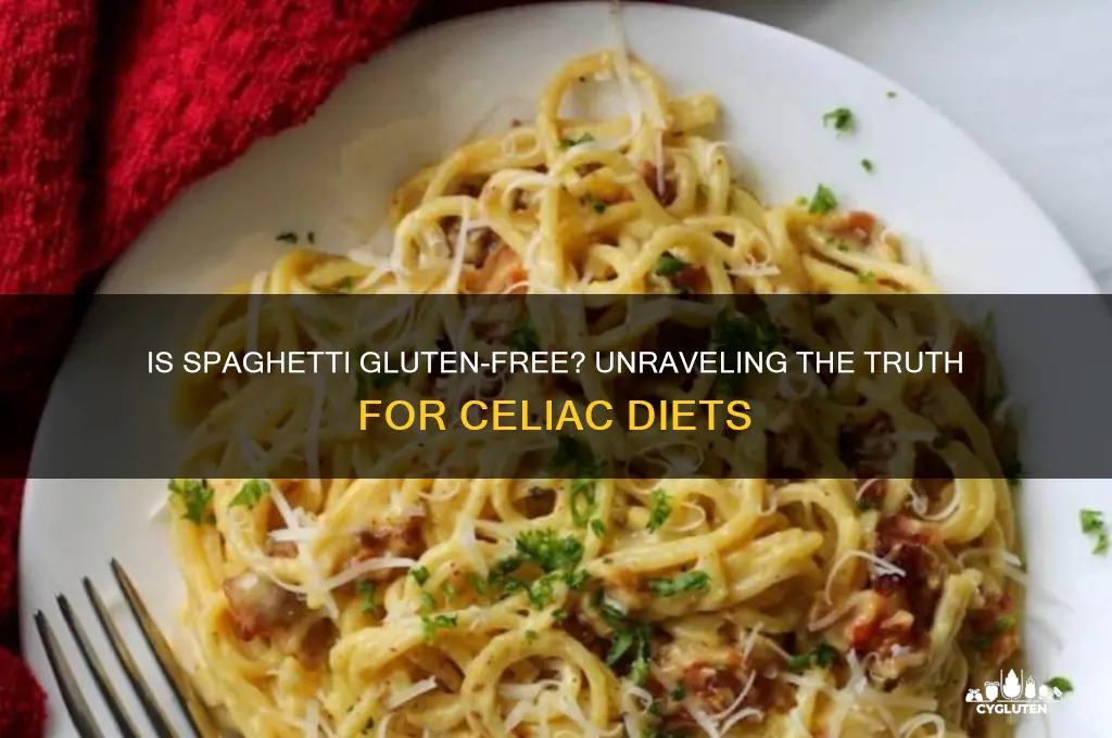 is spegetty gluten free