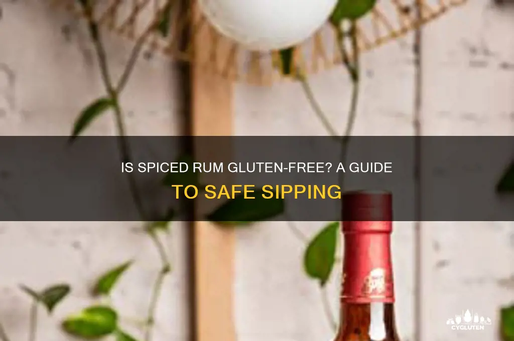 is spiced rum gluten free