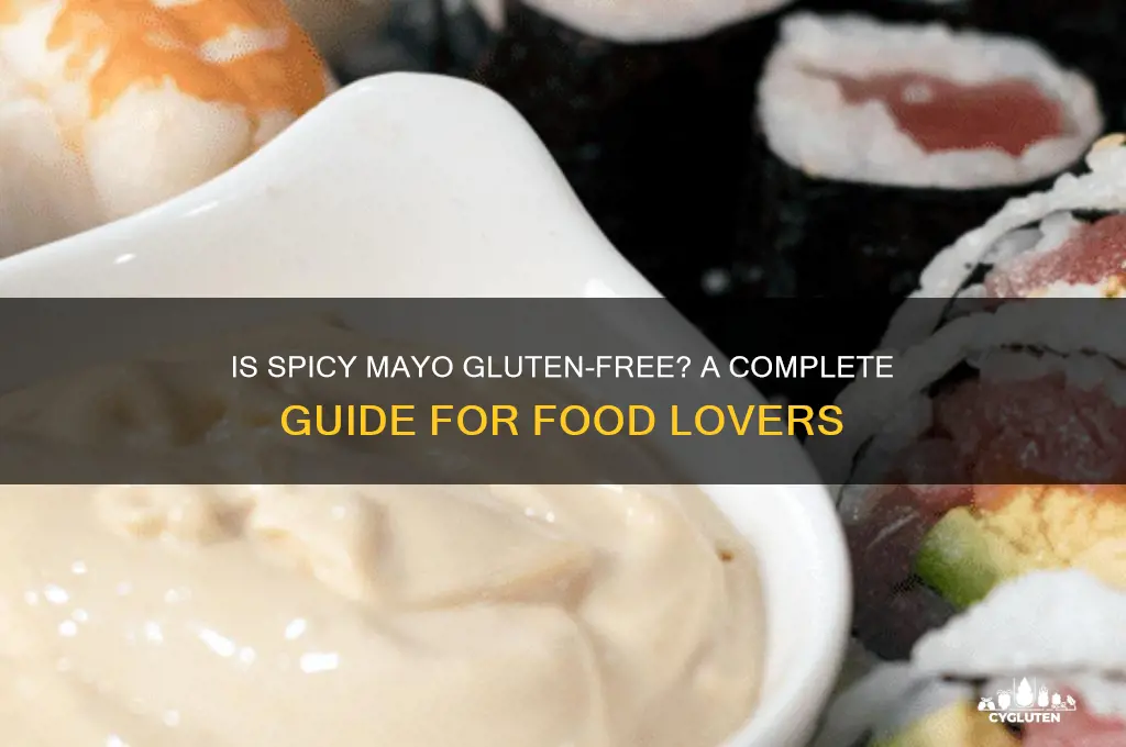is spicy mayo gluten free