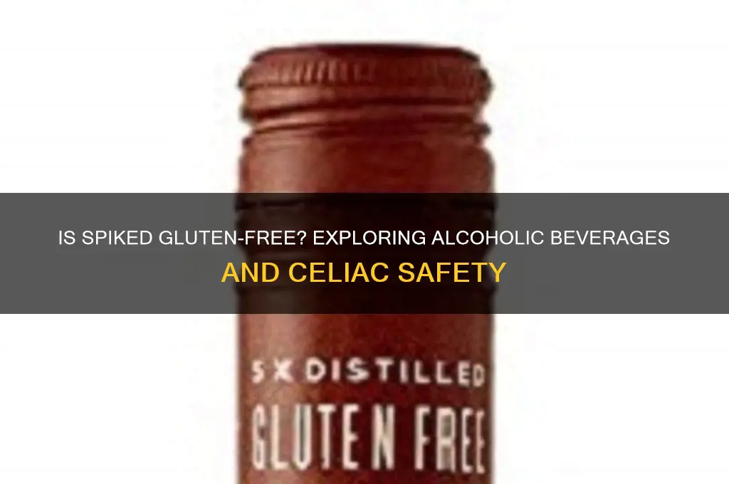 is spiked gluten free