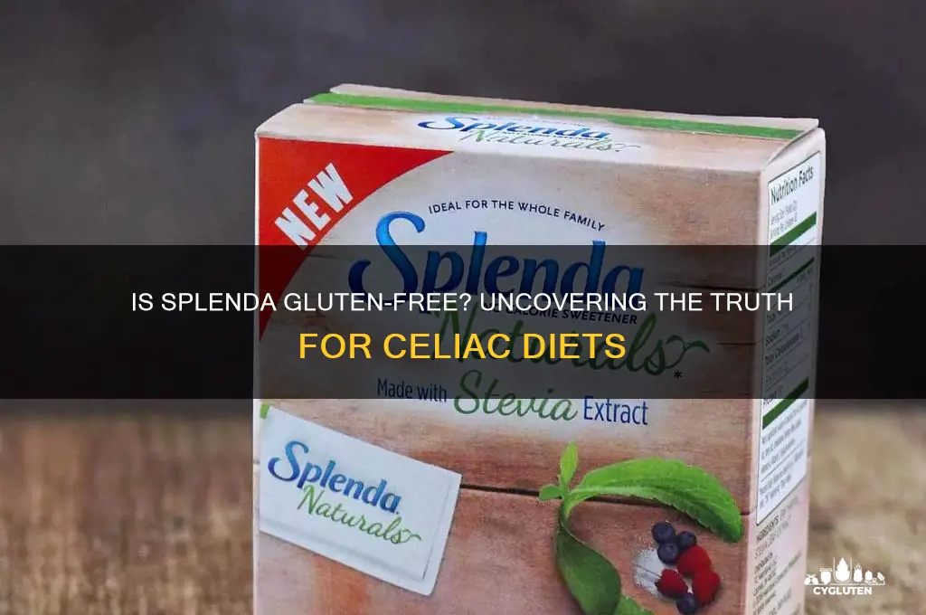 is splenda gluten free