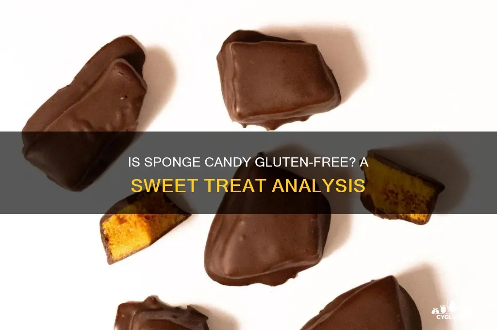 is sponge candy gluten free