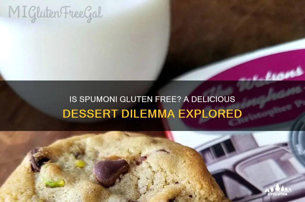is spumoni gluten free