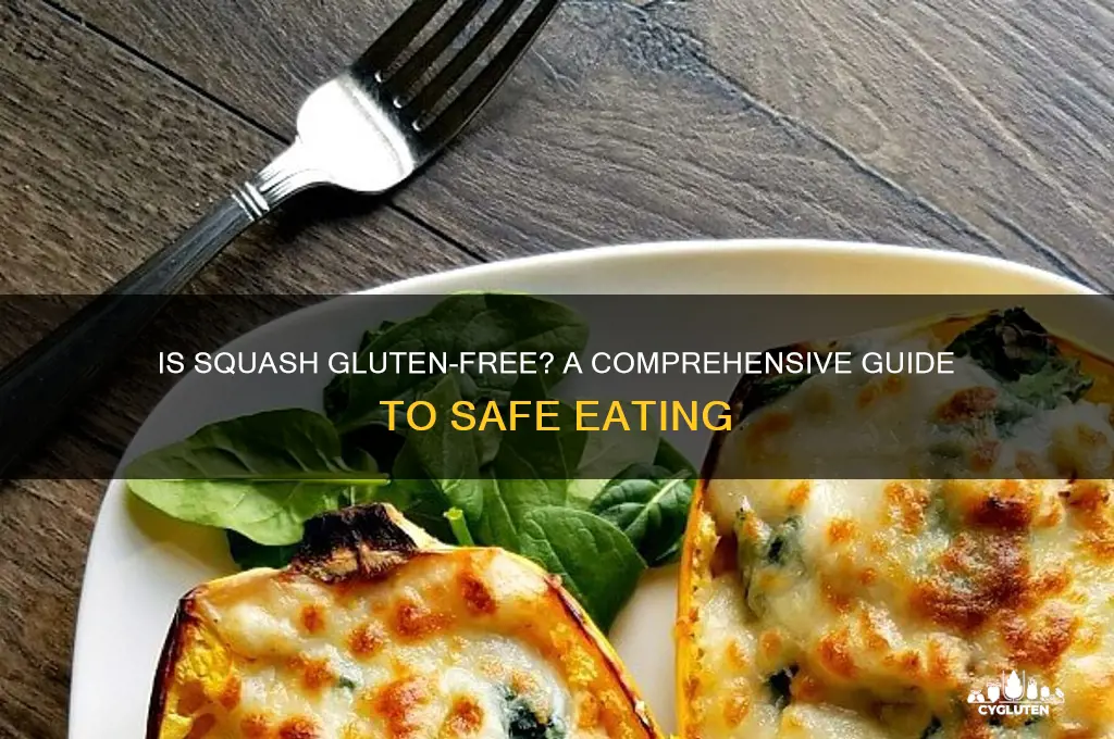 is squash gluten-free