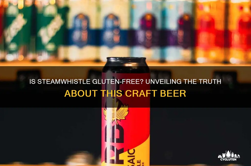 is steamwhistle gluten free