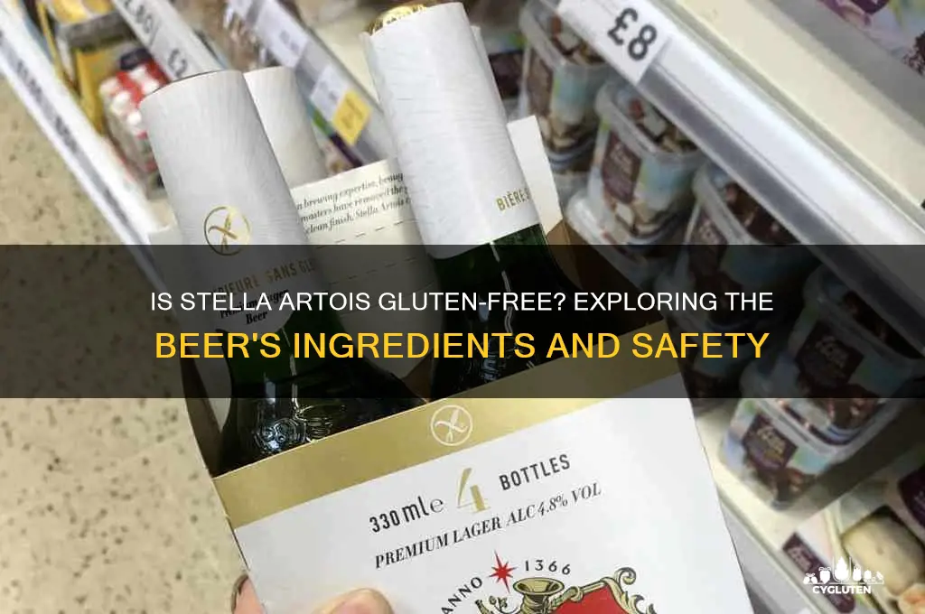 is stella artois gluten free