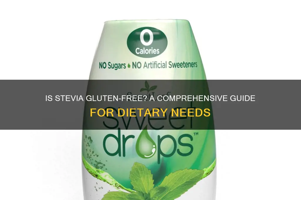 is stevia gluten-free