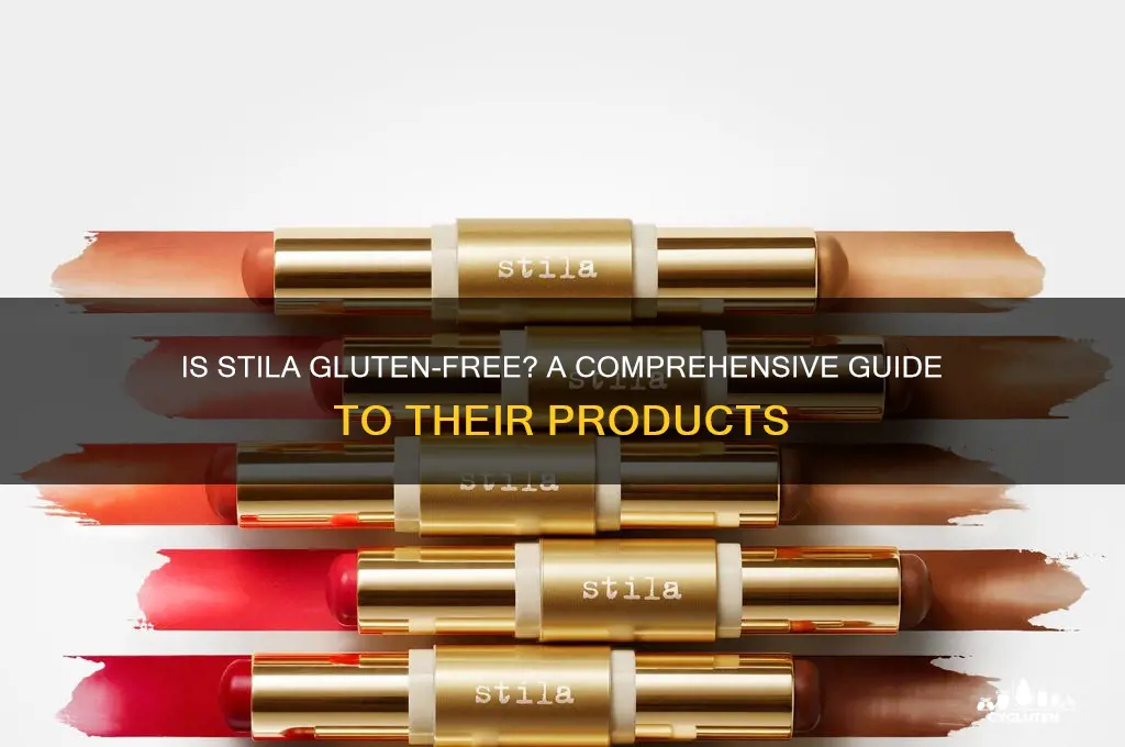 is stila gluten free