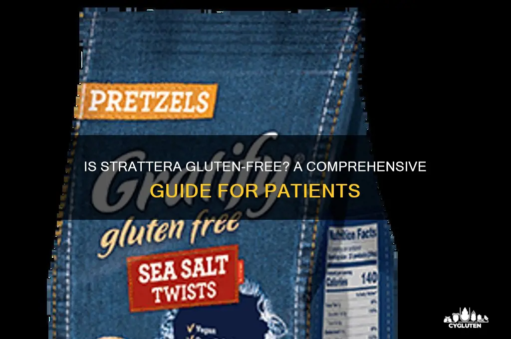 is strattera gluten free