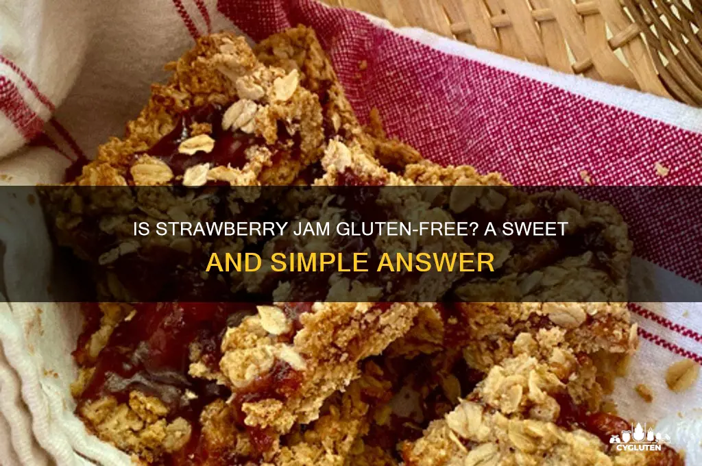 is strawberry jam gluten free