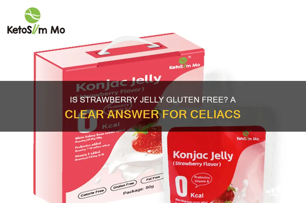 is strawberry jelly gluten free