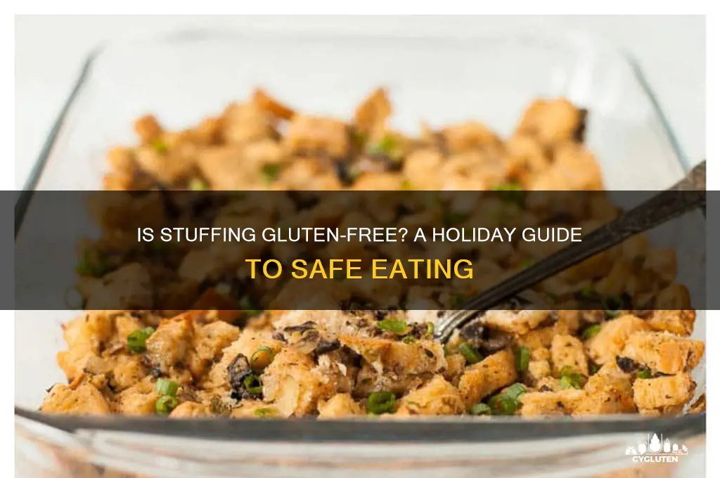 is stuffing gluten free