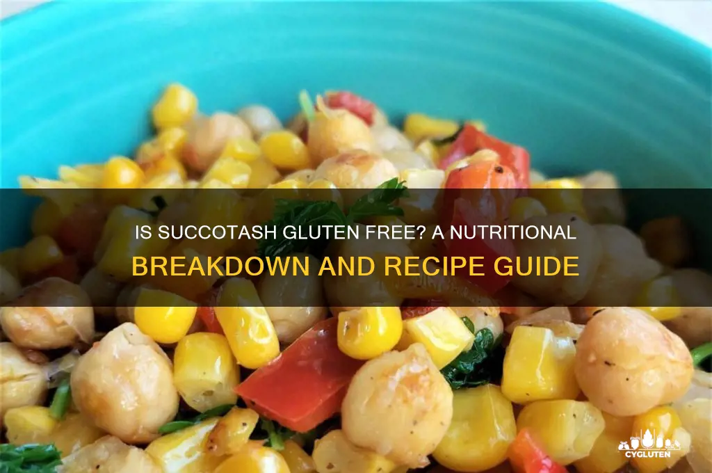 is succotash gluten free