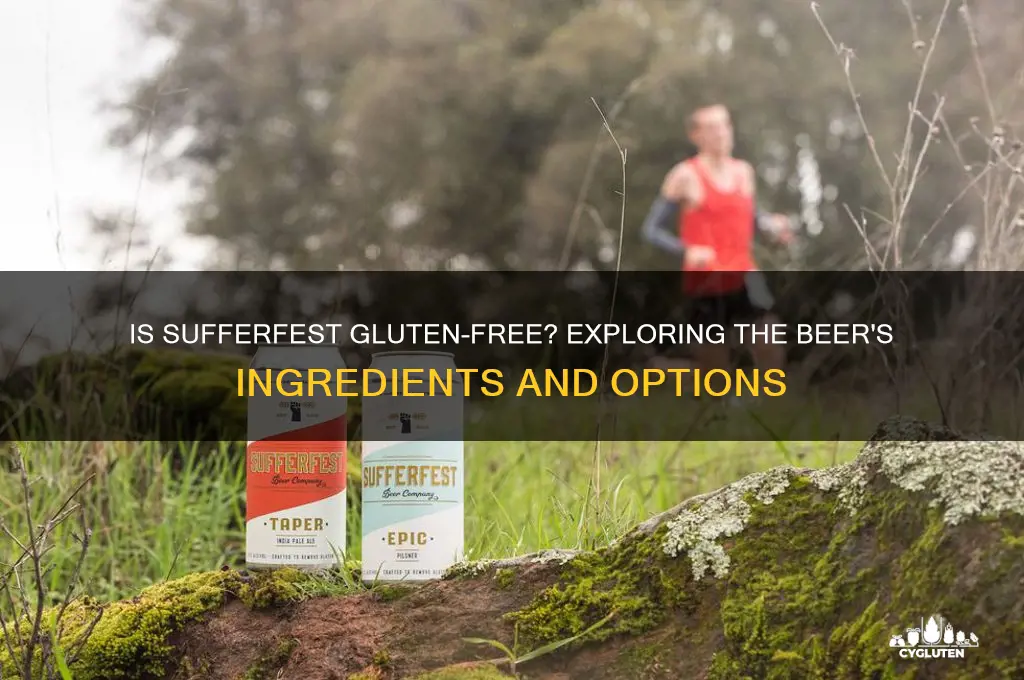 is sufferfest gluten free