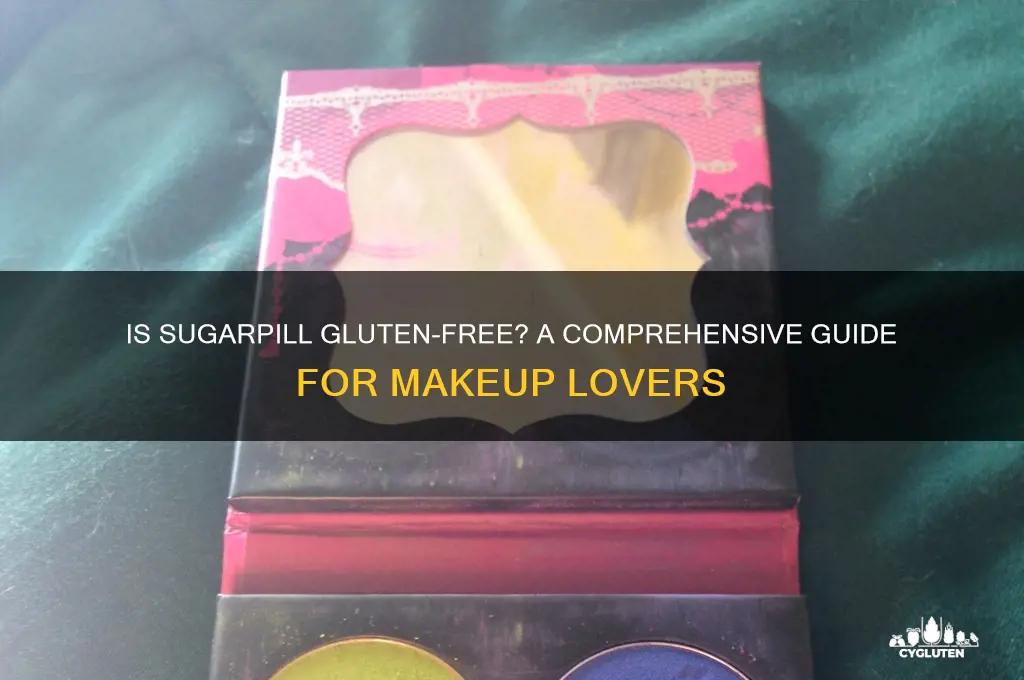 is sugarpill gluten free