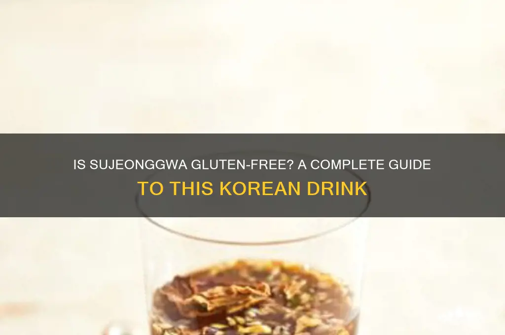 is sujeonggwa gluten free