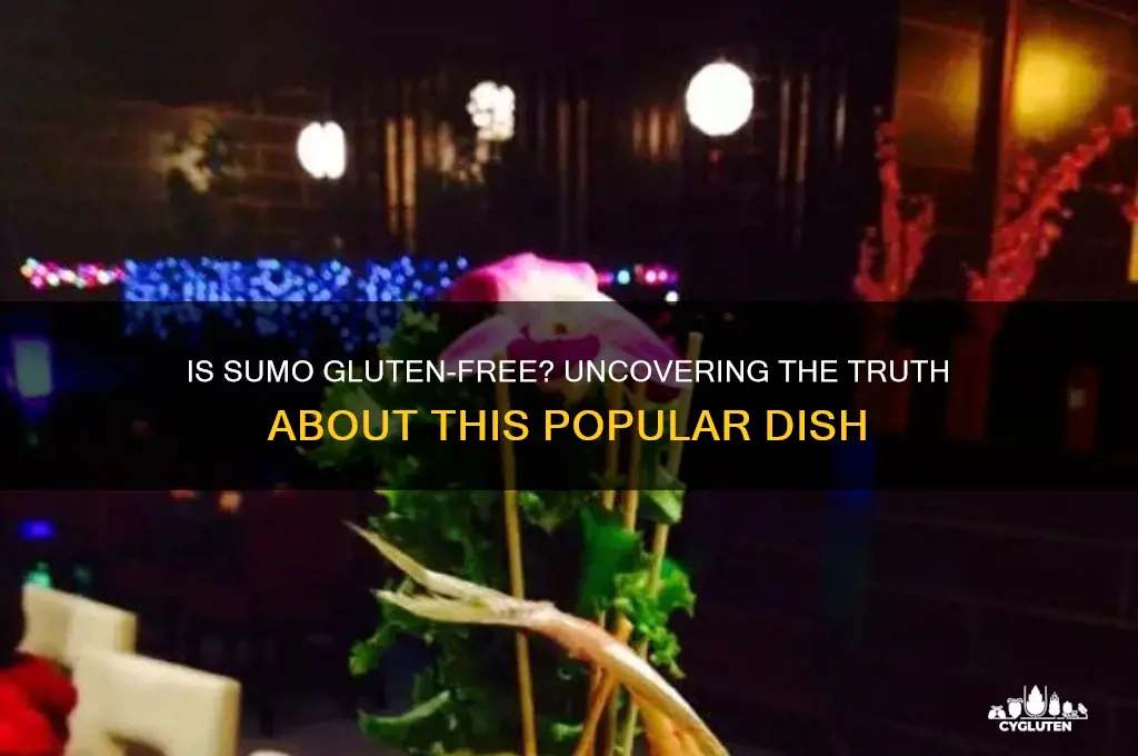 is sumo gluten free
