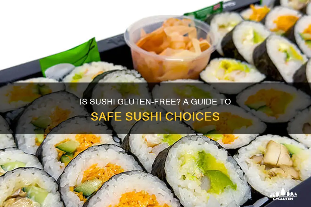 is sushi gluten-free