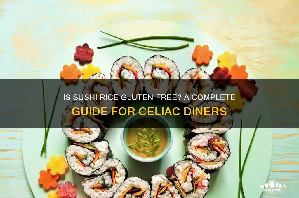 is sushi rice gluten free