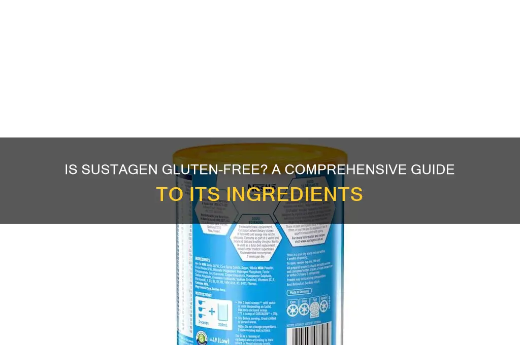 is sustagen gluten free