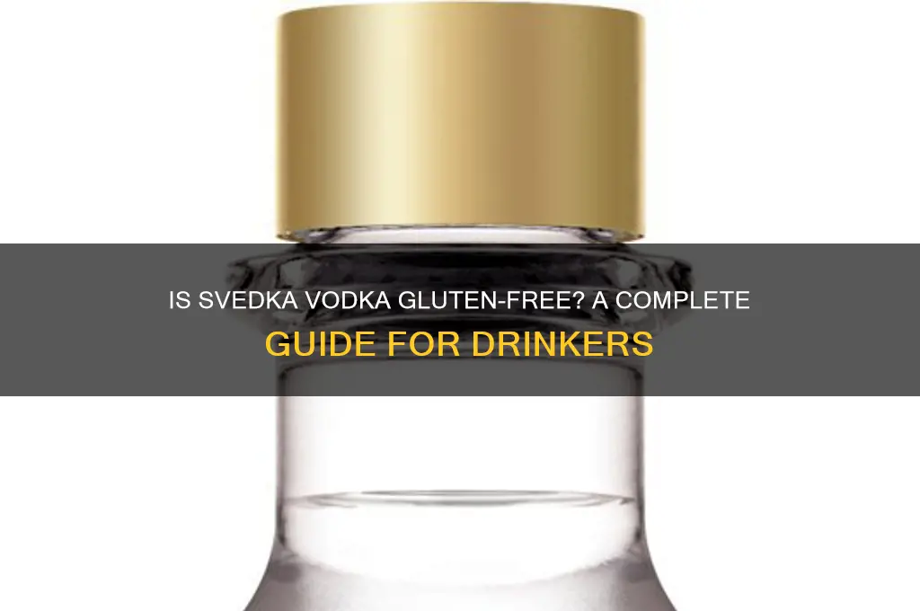 is svedk gluten free