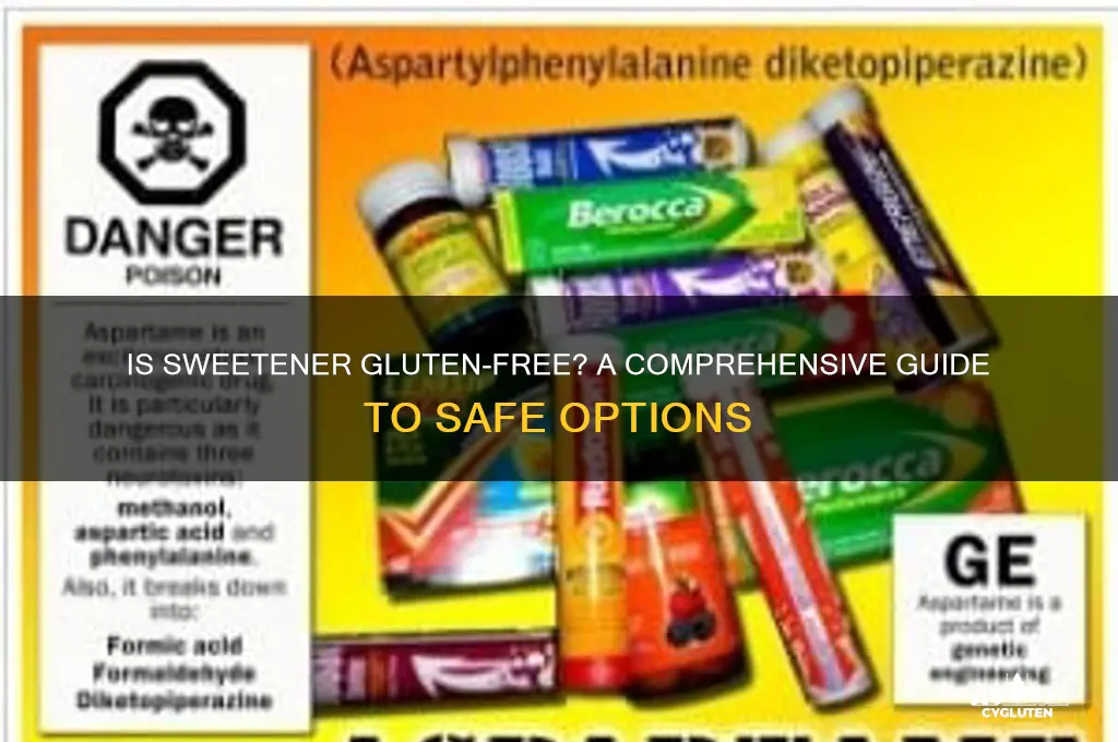 is sweetener gluten free