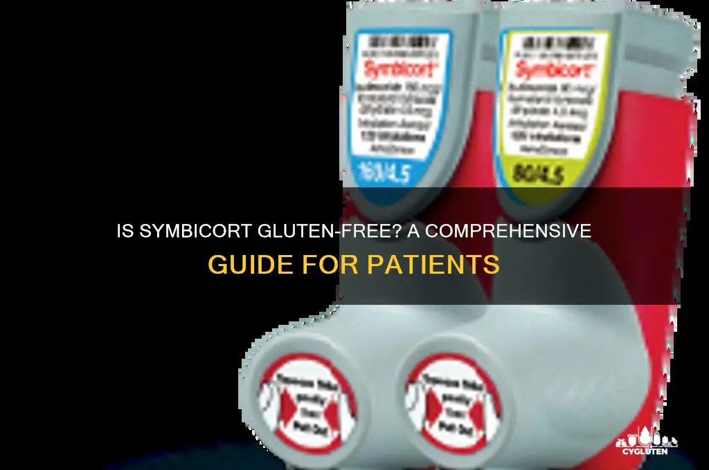 is symbicort gluten free
