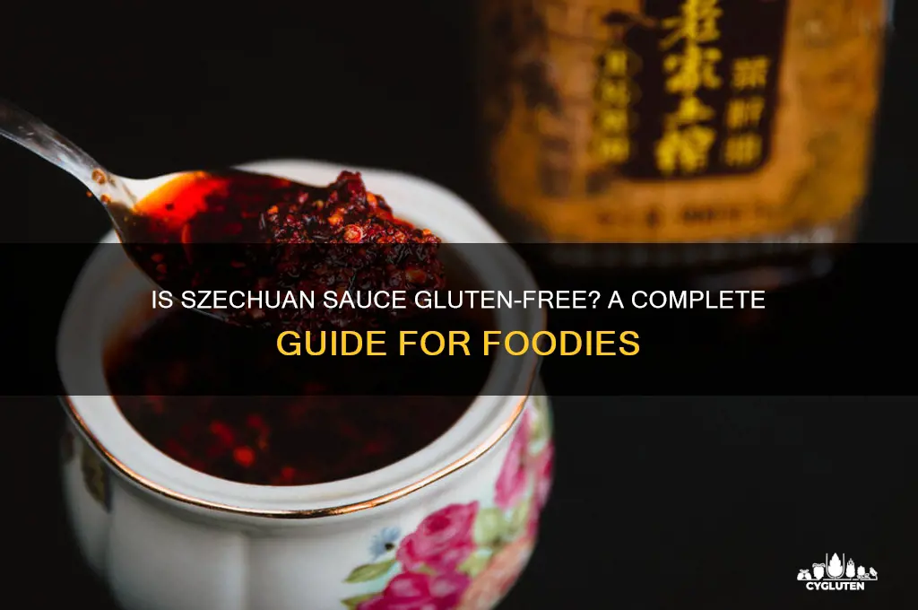 is szechuan gluten free