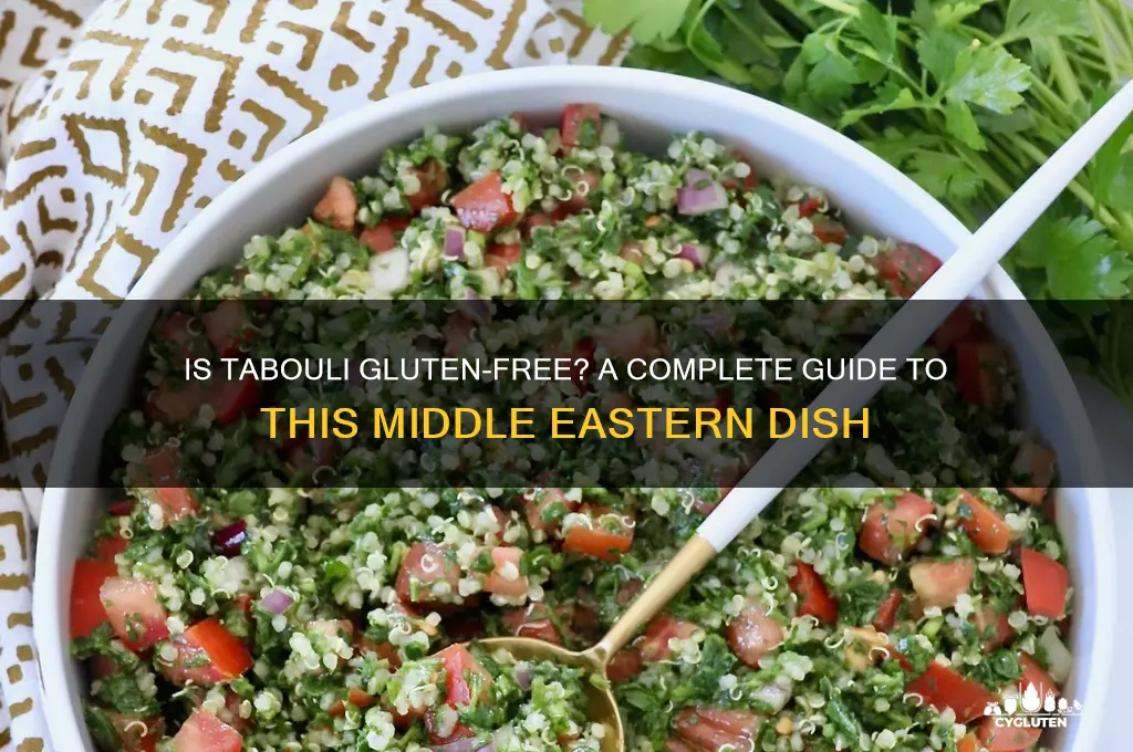 is tabouli gluten free