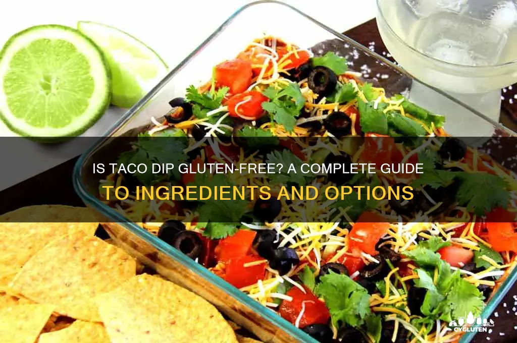 is taco dip gluten free