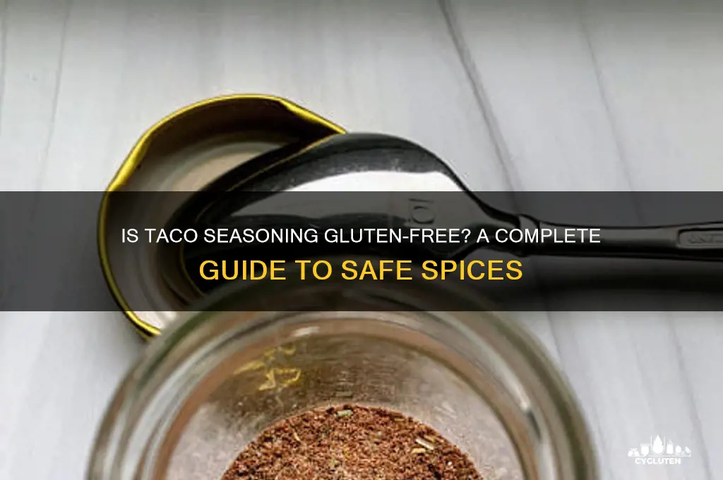 is taco seasoning gluten free